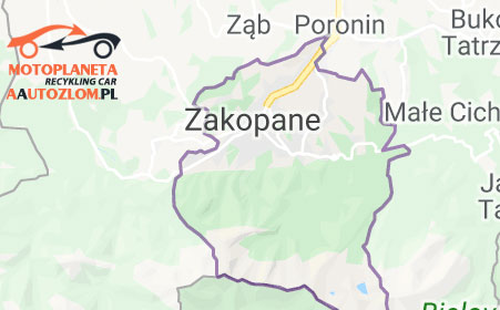 auto złom - złomowanie samochodów Zakopane